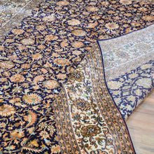 Load image into Gallery viewer, Hand-Knotted Traditional Design Kashmiri Silk Handmade Rug (Size 6.2 X 8.10) Cwral-11676