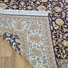 Load image into Gallery viewer, Hand-Knotted Traditional Design Kashmiri Silk Handmade Rug (Size 6.2 X 8.10) Cwral-11676
