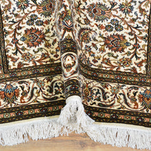 Load image into Gallery viewer, Hand-Knotted Traditional Design Kashmiri Silk Handmade Rug (Size 4.0 X 6.0) Cwral-11679