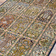 Load image into Gallery viewer, Hand-Knotted Traditional Design Kashmiri Silk Handmade Rug (Size 3.1 X 5.5) Cwral-11685