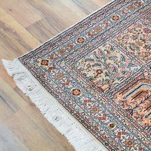 Load image into Gallery viewer, Hand-Knotted Traditional Design Kashmiri Silk Handmade Rug (Size 2.7 X 6.9) Cwral-11688