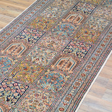 Load image into Gallery viewer, Hand-Knotted Traditional Design Kashmiri Silk Handmade Rug (Size 2.7 X 6.9) Cwral-11688