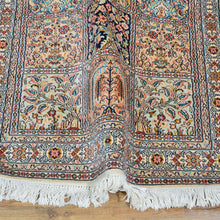 Load image into Gallery viewer, Hand-Knotted Traditional Design Kashmiri Silk Handmade Rug (Size 2.7 X 6.9) Cwral-11688