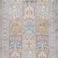 Load image into Gallery viewer, Hand-Knotted Traditional Design Kashmiri Silk Handmade Rug (Size 2.7 X 6.9) Cwral-11688