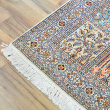 Load image into Gallery viewer, Hand-Knotted Traditional Design Kashmiri Silk Handmade Rug (Size 2.2 X 6.2) Cwral-11691
