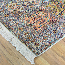Load image into Gallery viewer, Hand-Knotted Traditional Design Kashmiri Silk Handmade Rug (Size 2.2 X 6.2) Cwral-11691