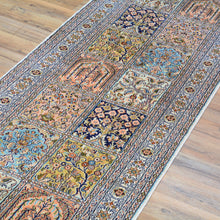 Load image into Gallery viewer, Hand-Knotted Traditional Design Kashmiri Silk Handmade Rug (Size 2.2 X 6.2) Cwral-11691
