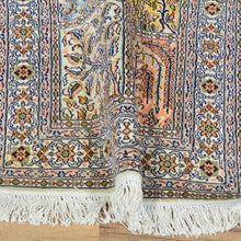 Load image into Gallery viewer, Hand-Knotted Traditional Design Kashmiri Silk Handmade Rug (Size 2.2 X 6.2) Cwral-11691
