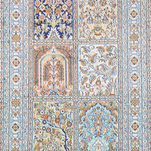 Load image into Gallery viewer, Hand-Knotted Traditional Design Kashmiri Silk Handmade Rug (Size 2.1 X 3.1) Cwral-11697