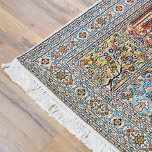 Load image into Gallery viewer, Hand-Knotted Traditional Design Kashmiri Silk Handmade Rug (Size 2.1 X 3.1) Cwral-11697