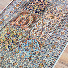 Load image into Gallery viewer, Hand-Knotted Traditional Design Kashmiri Silk Handmade Rug (Size 2.1 X 3.1) Cwral-11697