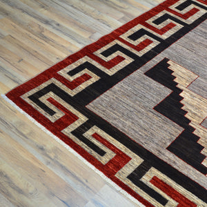 Hand-Knotted Traditional Southwestern Design Handmade Rug (Size 9.9 X 12.10) Cwral-11715