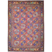 Load image into Gallery viewer, Hand-Knotted Tribal Ersari Elephant Feet Design Handmade Rug (Size 10.0 X 13.11) Cwral-11721