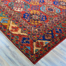 Load image into Gallery viewer, Hand-Knotted Tribal Ersari Elephant Feet Design Handmade Rug (Size 10.0 X 13.11) Cwral-11721