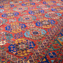 Load image into Gallery viewer, Hand-Knotted Tribal Ersari Elephant Feet Design Handmade Rug (Size 10.0 X 13.11) Cwral-11721