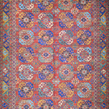 Load image into Gallery viewer, Hand-Knotted Tribal Ersari Elephant Feet Design Handmade Rug (Size 10.0 X 13.11) Cwral-11721