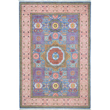 Load image into Gallery viewer, Hand-Knotted Traditional Egyptian Mumluk Design Handmade Rug (Size 6.9 X 9.9) Cwral-11727