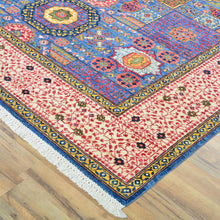 Load image into Gallery viewer, Hand-Knotted Traditional Egyptian Mumluk Design Handmade Rug (Size 6.9 X 9.9) Cwral-11727