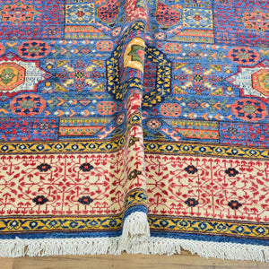 Hand-Knotted Traditional Egyptian Mumluk Design Handmade Rug (Size 6.9 X 9.9) Cwral-11727
