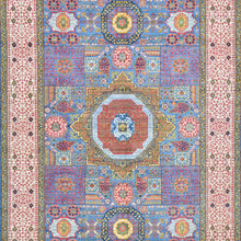 Load image into Gallery viewer, Hand-Knotted Traditional Egyptian Mumluk Design Handmade Rug (Size 6.9 X 9.9) Cwral-11727