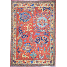 Load image into Gallery viewer, Hand-Knotted Tribal Ersari Chobi Design Oriental Handmade Rug (Size 7.1 X 10.0) Cwral-11730
