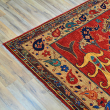 Load image into Gallery viewer, Hand-Knotted Tribal Ersari Chobi Design Oriental Handmade Rug (Size 7.1 X 10.0) Cwral-11730