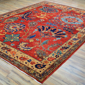 Hand-Knotted Tribal Ersari Chobi Design Oriental Handmade Rug (Size 7.1 X 10.0) Cwral-11730