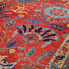 Load image into Gallery viewer, Hand-Knotted Tribal Ersari Chobi Design Oriental Handmade Rug (Size 7.1 X 10.0) Cwral-11730