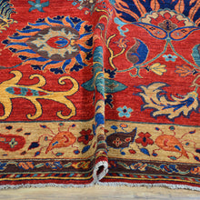 Load image into Gallery viewer, Hand-Knotted Tribal Ersari Chobi Design Oriental Handmade Rug (Size 7.1 X 10.0) Cwral-11730