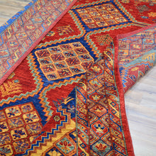 Load image into Gallery viewer, Hand-Knotted Tribal Ersari Chobi Design Oriental Handmade Rug (Size 6.0 X 8.7) Cwral-11733