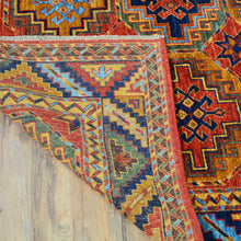 Load image into Gallery viewer, Hand-Knotted Tribal Ersari Chobi Design Oriental Handmade Rug (Size 6.1 X 8.9) Cwral-11736