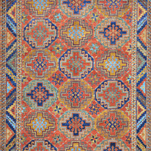 Load image into Gallery viewer, Hand-Knotted Tribal Ersari Chobi Design Oriental Handmade Rug (Size 6.1 X 8.9) Cwral-11736