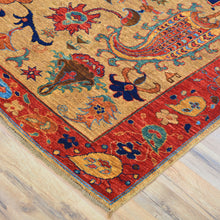 Load image into Gallery viewer, Hand-Knotted Tribal Ersari Chobi Design Oriental Handmade Rug (Size 4.11 X 7.9) Cwral-11739