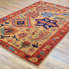 Load image into Gallery viewer, Hand-Knotted Tribal Ersari Chobi Design Oriental Handmade Rug (Size 4.11 X 7.9) Cwral-11739