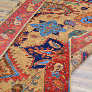 Hand-Knotted Tribal Ersari Chobi Design Oriental Handmade Rug (Size 4.11 X 7.9) Cwral-11739