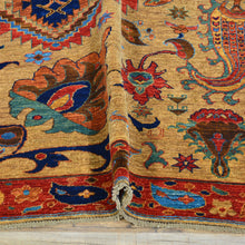 Load image into Gallery viewer, Hand-Knotted Tribal Ersari Chobi Design Oriental Handmade Rug (Size 4.11 X 7.9) Cwral-11739