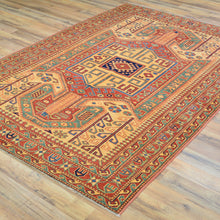 Load image into Gallery viewer, Hand-Knotted Zero Pile Sherwan Design Oriental Handmade Rug (Size 4.8 X 6.11) Cwral-11742