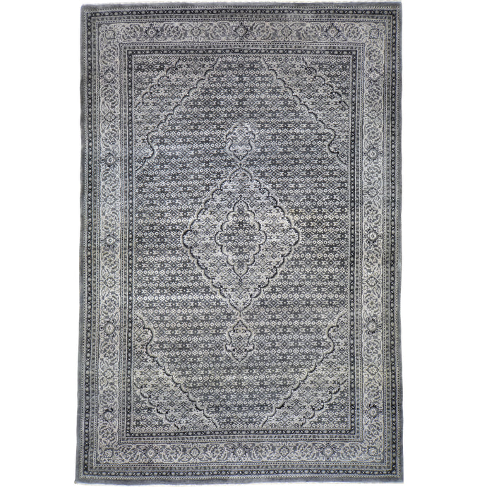 Hand-Knotted Traditional Mehi Design Oriental Handmade Rug (Size 6.0 X 8.10) Cwral-11745
