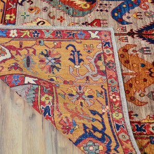 Hand-Knotted Tribal Chobi Oushak Design Oriental Handmade Rug (Size 7.11 X 9.6) Cwral-11757