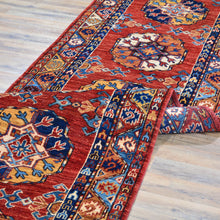 Load image into Gallery viewer, Hand-Knotted Tribal Elephant Feet Design Oriental Handmade Rug (Size 2.10 X 15.9) Cwral-11766