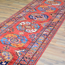 Load image into Gallery viewer, Hand-Knotted Tribal Elephant Feet Design Oriental Handmade Rug (Size 3.0 X 13.0) Cwral-11772