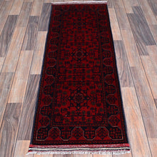 Load image into Gallery viewer, Hand-Knotted Tribal Turkoman Design Oriental Handmade Rug (Size 1.8 X 4.9) Cwral-11781