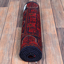 Load image into Gallery viewer, Hand-Knotted Tribal Turkoman Design Oriental Handmade Rug (Size 1.8 X 4.9) Cwral-11781