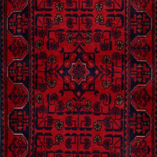 Load image into Gallery viewer, Hand-Knotted Tribal Turkoman Design Oriental Handmade Rug (Size 1.8 X 4.9) Cwral-11781
