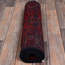 Load image into Gallery viewer, Hand-Knotted Tribal Turkoman Design Oriental Handmade Rug (Size 1.10 X 5.1) Cwral-11784