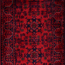 Load image into Gallery viewer, Hand-Knotted Tribal Turkoman Design Oriental Handmade Rug (Size 1.10 X 5.1) Cwral-11784