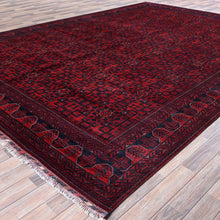 Load image into Gallery viewer, Hand-Knotted Tribal Turkoman Design Oriental Handmade Rug (Size 9.9 X 13.3) Cwral-11787