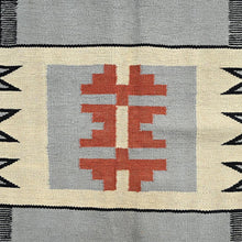 Load image into Gallery viewer, Hand-Woven Reversible Southwestern Design Handmade Kilim Rug (Size 10.2 X 13.10) Cwral-11802