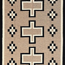 Load image into Gallery viewer, Hand-Woven Reversible Southwestern Design Handmade Kilim Rug (Size 5.0 X 7.0) Cwral-11814