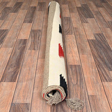 Load image into Gallery viewer, Hand-Woven Reversible Southwestern Design Handmade Kilim Rug (Size 5.0 X 7.0) Cwral-11817